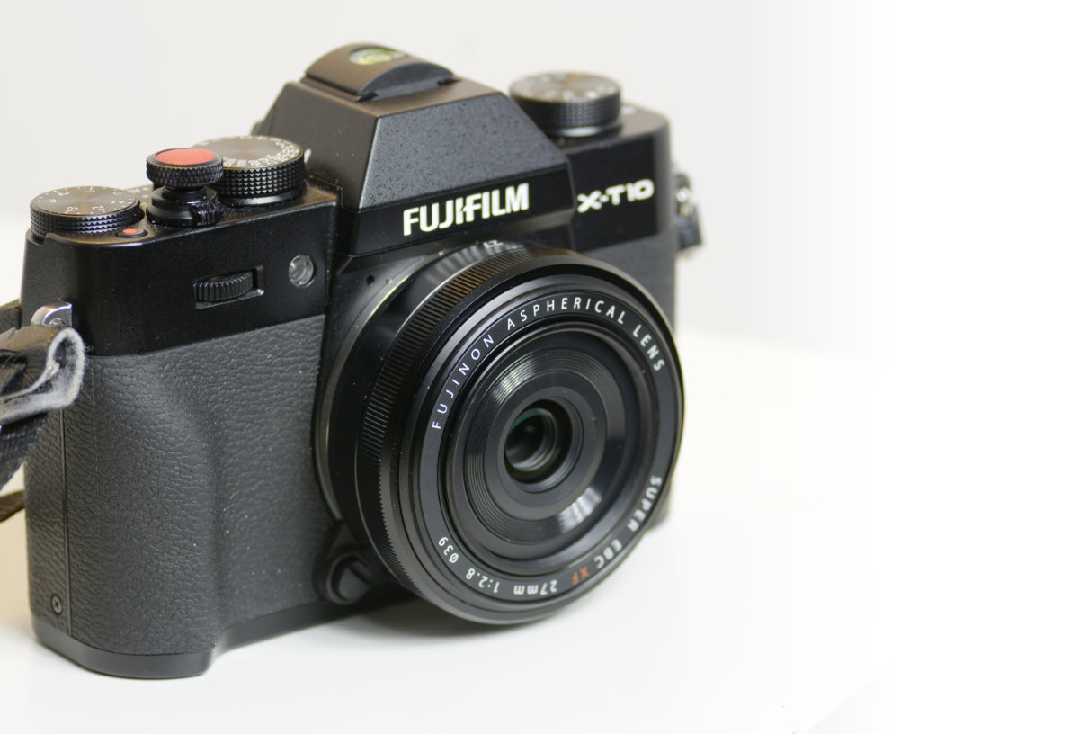 Fujinon XF 27mm con Fujifilm X-T10